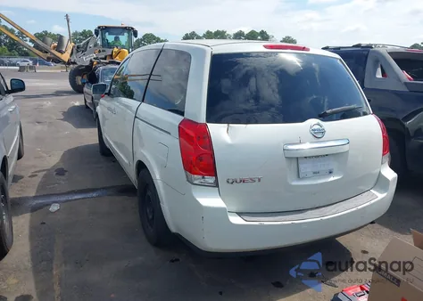 2008 Nissan Quest 3.5 z USA, uszkodzony, nr VIN 5N1BV28U48N112579